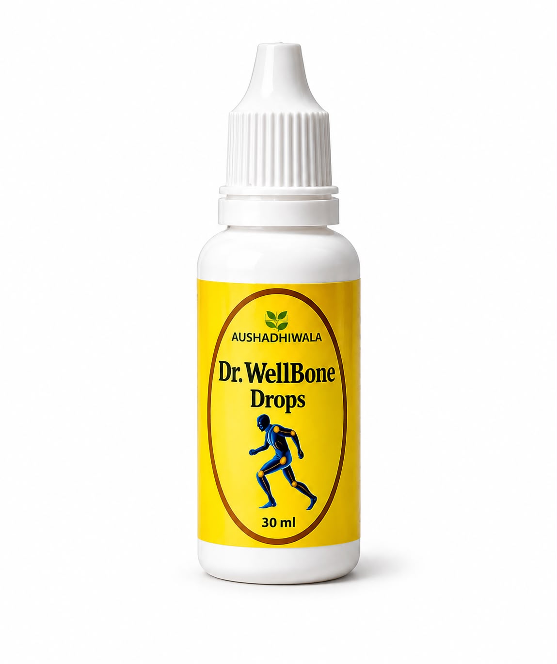 Aushadhiwala Dr. WellBone Joint Care Combo – Joint Oil (100ml) & Herbal Drops (30ml)