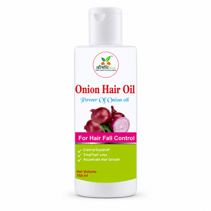 AushadhiWala Onion Hair Oil 150ml | Herbal Hair Care Oil